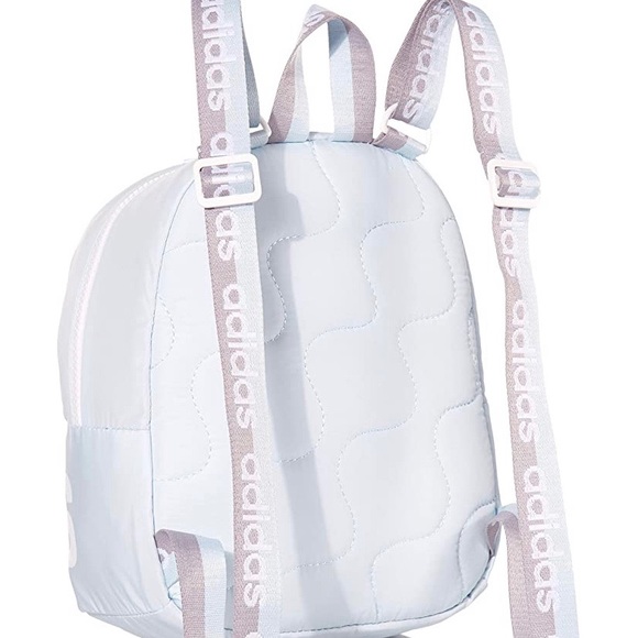 baby blue adidas backpack